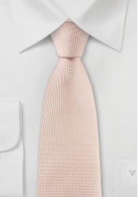 Cravatta stretta seta rosa