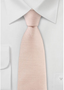Cravatta stretta seta rosa