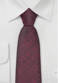 Cravatta da uomo rosso scuro marmorizzato