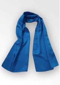 Sciarpa da donna in seta blu