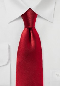 Cravatta moda monocromatica rossa
