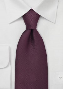 Cravatta seta Luxus bordeaux