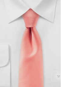 Cravatta da uomo d'affari a tinta unita rosa
