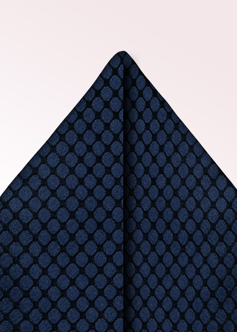Struttura in tessuto decorativo blu notte