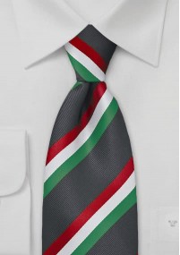 Cravatta nazionale ungherese in rosso,...