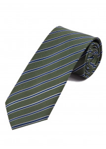 Cravatta con motivo a righe Marrone Verde...