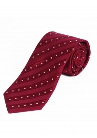 Cravatte business a pois linee medie...