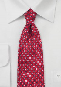 Cravatte ornamentali rosse
