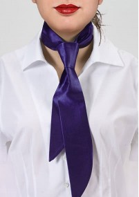 Cravatta da donna Limoges Viola