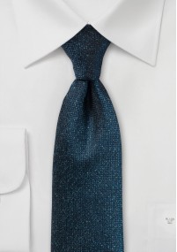 Cravatta maculata in blu scuro