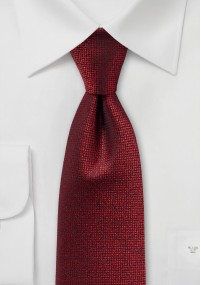 Cravatta da lavoro marmorizzata in rosso