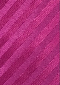 Mikrofaser-Krawatte einfarbig dark pink Streifenstruktur