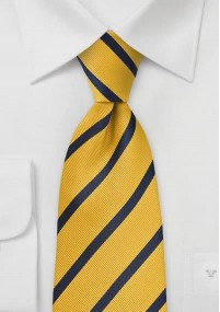 Cravatta senape righe