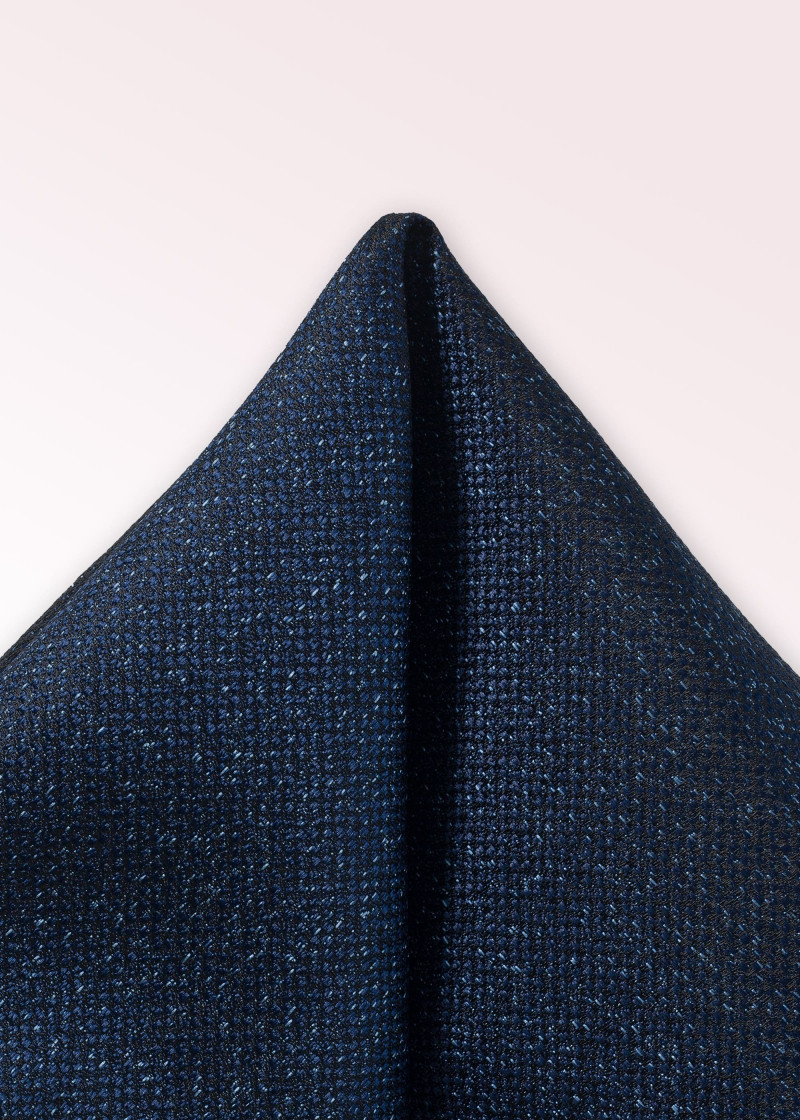 Sciarpa Cavalier blu navy maculato