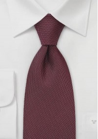 Cravatta bordeaux puntini
