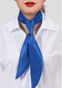 Cravatta da donna blu