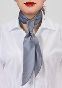 Cravatta femminile grigia