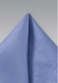 Fazzoletto da taschino blu in seta