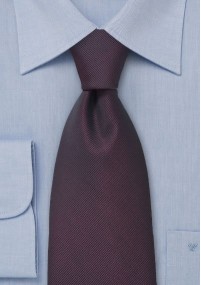 Cravatta bordeaux costine