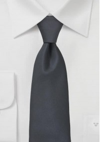Cravatta antracite costine