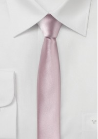 Cravatta business extra slim rosa