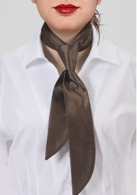 Cravatta da donna marrone