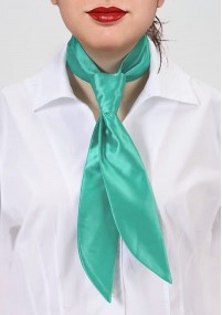 Cravatta da donna in polietilene turchese