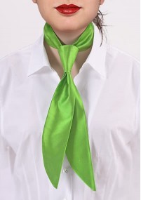 Cravatta da donna verde
