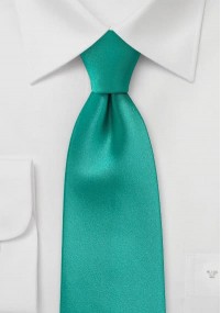 TigerTie stretta raso cravatta verde menta Uni 