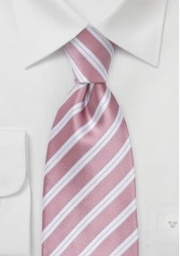 Cravatta bambino rosa stile italiano