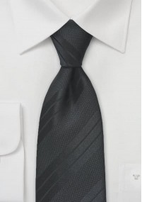 Cravatta righe nere