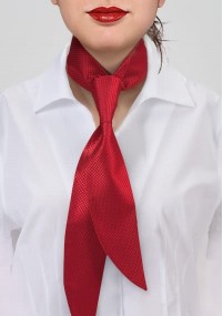 Cravatta da donna Struttura monocromatica...