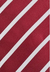 Krawatte Business-Streifendessin sherryrot
