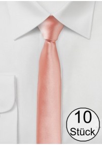 Cravatte uomo extra strette rosa -...
