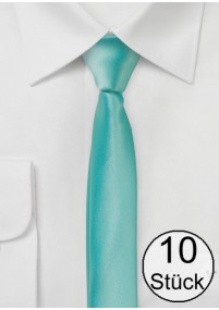 Cravatte extra strette blu verde -...
