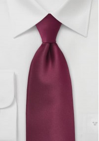 Cravatta rosso burgundy