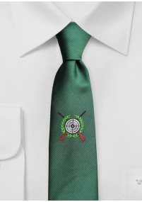 Cravatta Rifleman Verde bottiglia