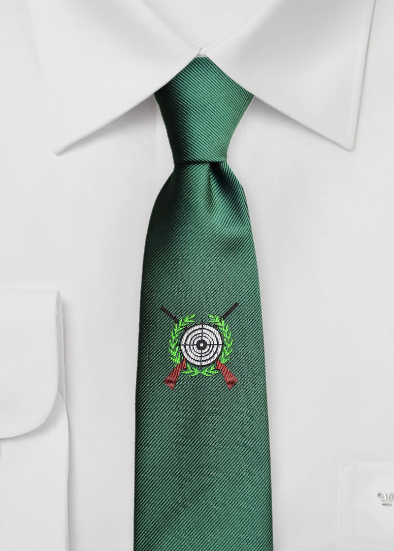 Cravatta Rifleman Verde bottiglia