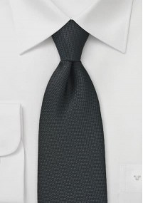 Krawatte  zart strukturiert schwarz
