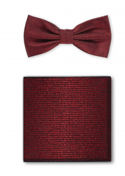 Set di papillon aus dem gleichen Stoff und Farbe