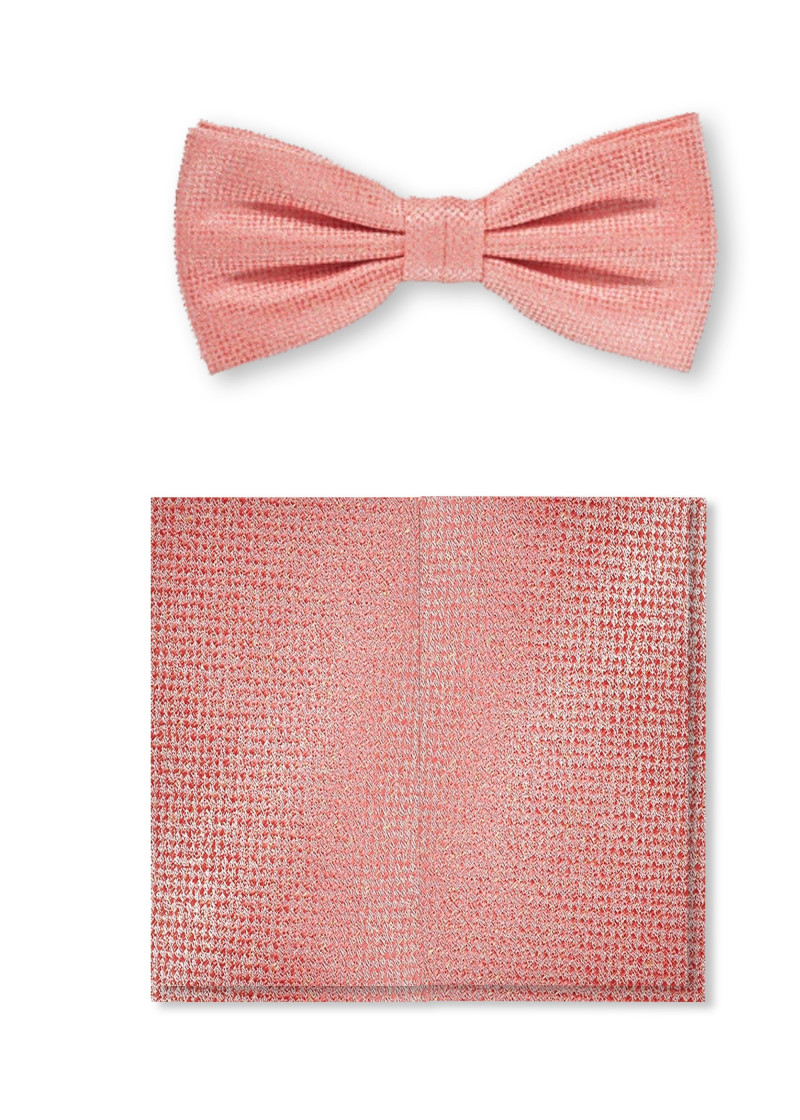 Set di papillon da uomo Rosé screziato