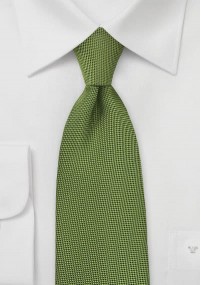 Krawatte  filigran strukturiert grün