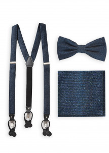 Set: papillon da uomo, sciarpa decorativa...