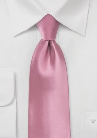 Cravatta microfibra rosè