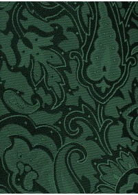 Cravatta verde paisley