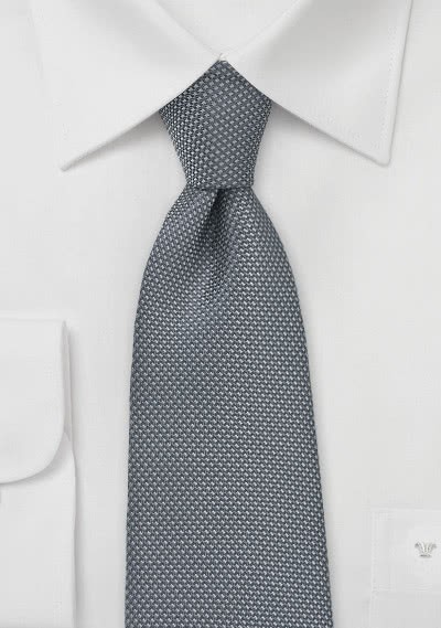 Cravatta grigio scuro trama