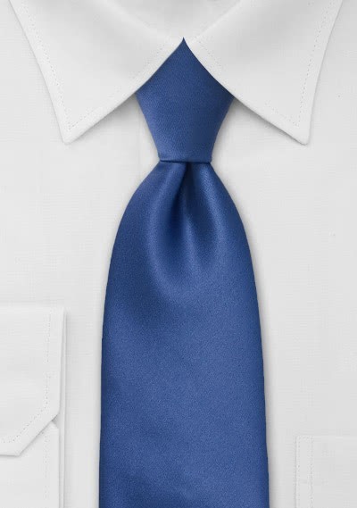 XXL-Krawatte blau