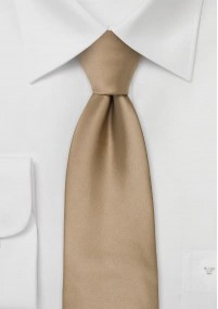 Cravatta microfibra marrone