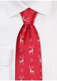Cravatta renna rossa