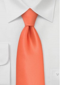 Cravatta bambino Moulins arancio salmone
